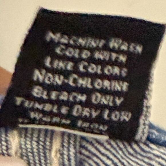 Ariya Bootcut Jeans Women Sz 13/14 Stretch Stitch Flap Distressed Western Grunge - Picture 16 of 16